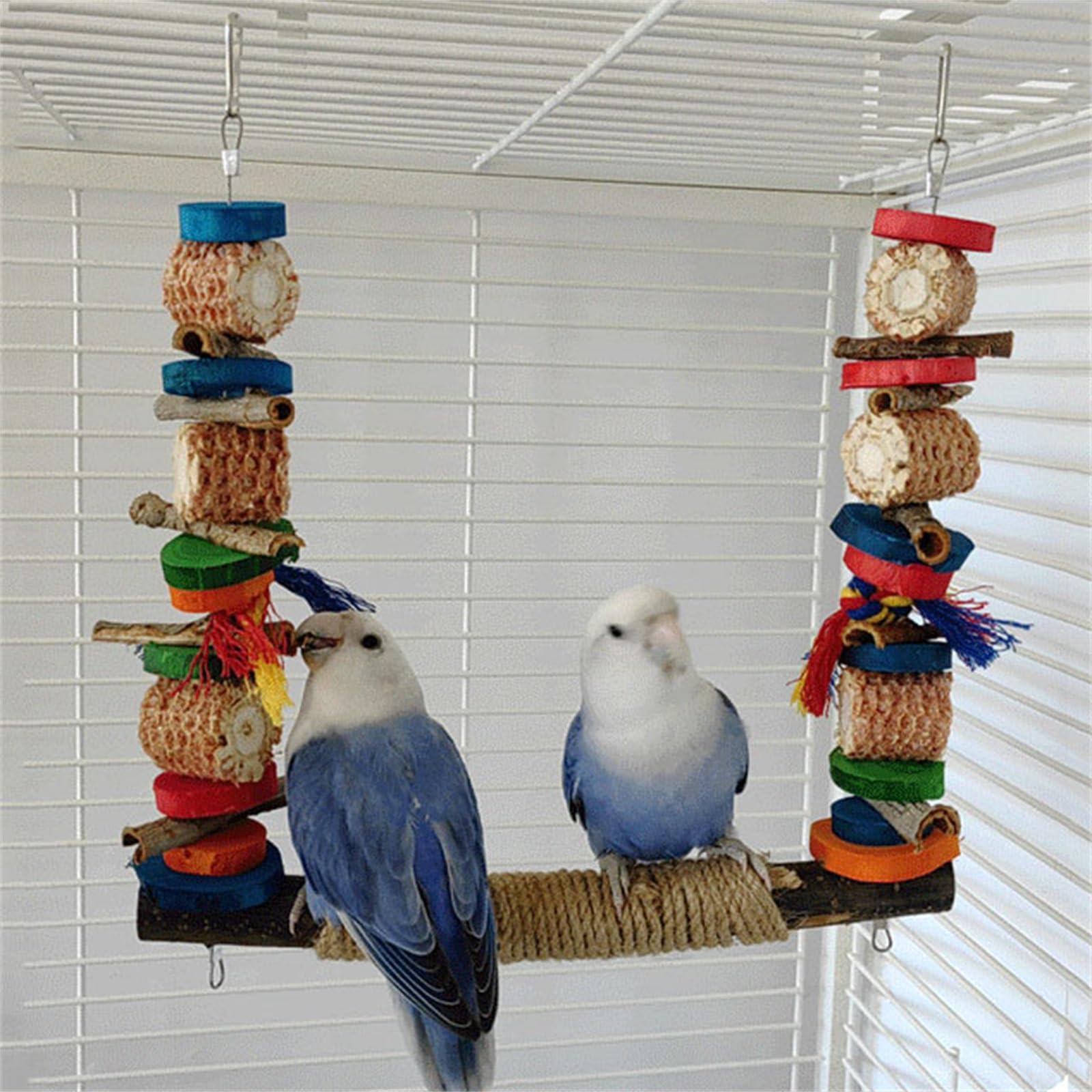 Amazon | バードスイング インコ鳥のおもちゃ鳥スイングぶら下げ咀嚼